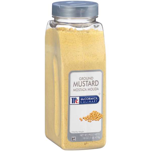 Mccormick McCormick Culinary Ground Mustard 1lbs Container, PK6 932424